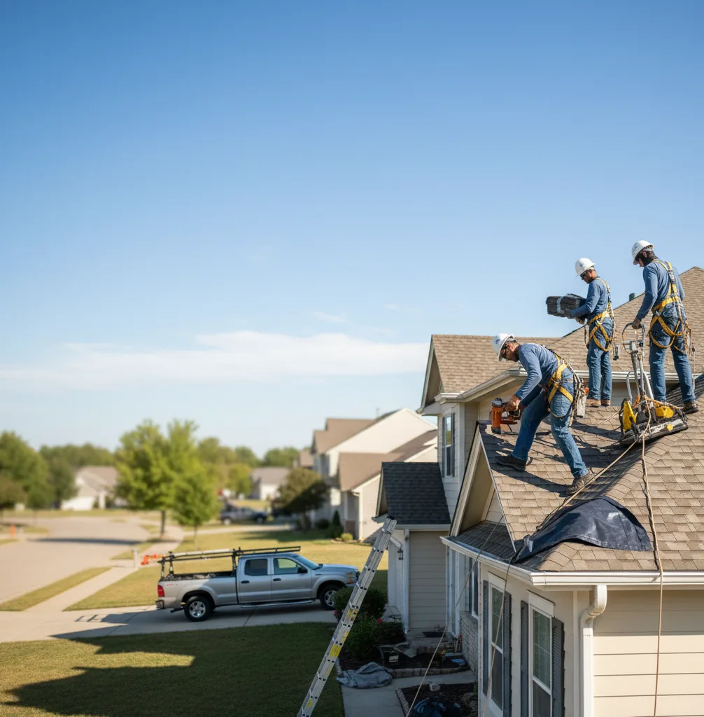 Roof Repair in Ames